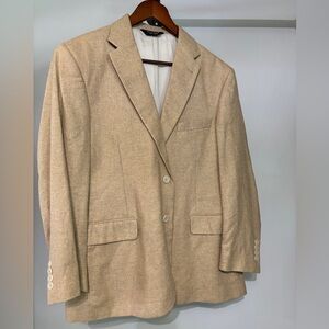Jos. A. Bank the Signature Collection Tailored Fit Cream Suit Jacket L